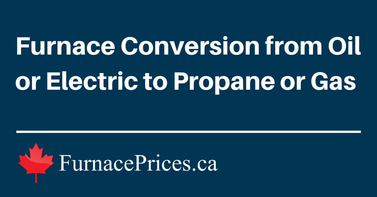 electric to gas conversion cost