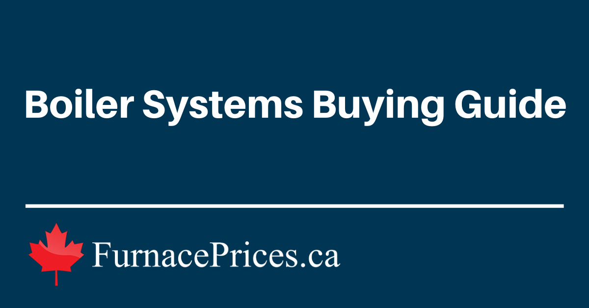 Boiler Systems Buyer Guide