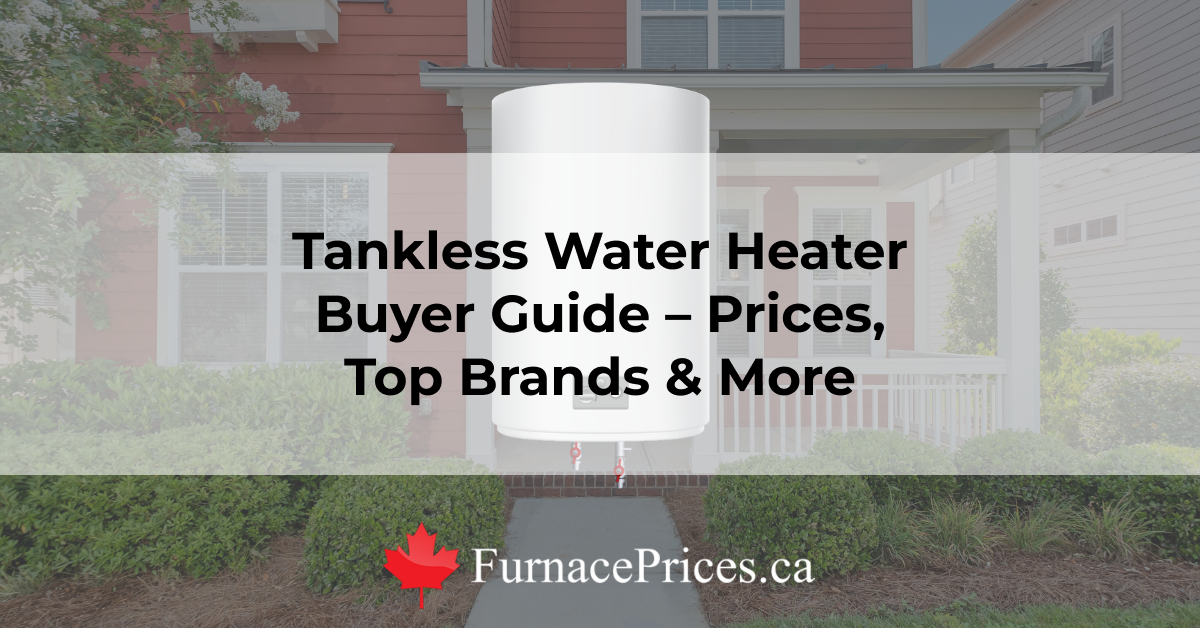 Tankless water heater buyer's guide
