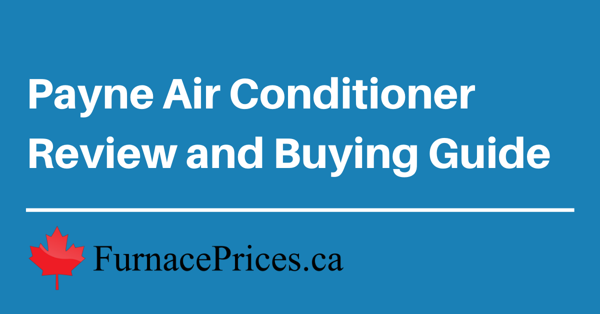 payne air conditioners prices