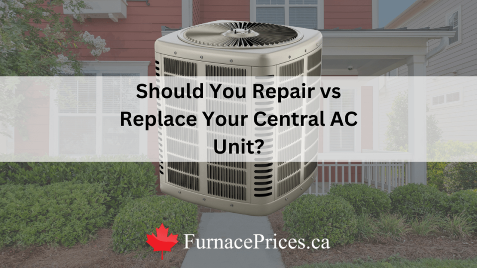 Repair or replace your air conditioner