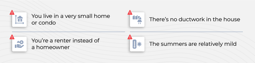 Cons of Installing a Central Air Conditioner When You Don’t Already Have One