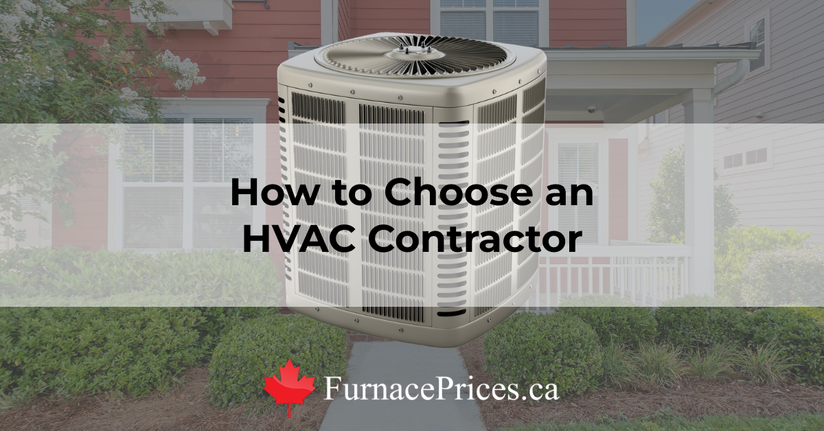 How to Choose an HVAC contractor