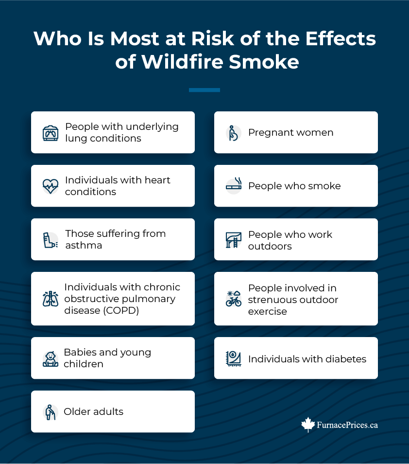 Who Is Most at Risk of the Effects of Wildfire Smoke