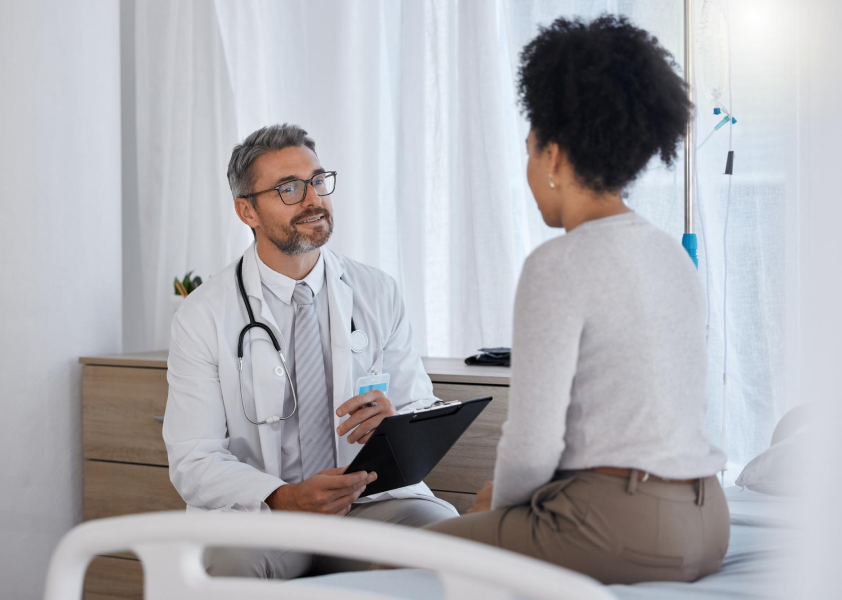 Doctor and patient